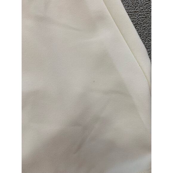 Jansan Mini Dress White Fit to Flare Skater Size Medium - Picture 6 of 9